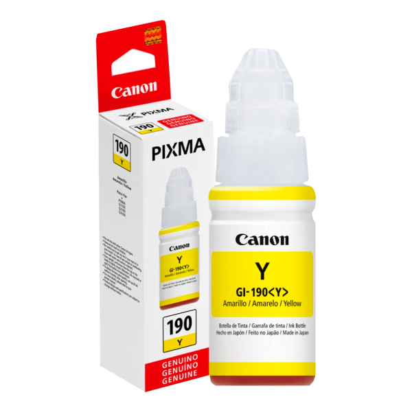 Tinta pixma 190Y